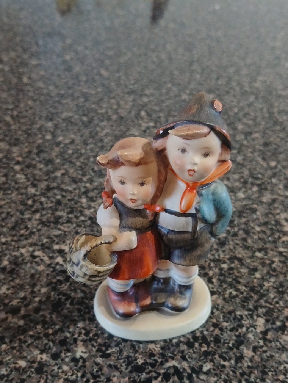 Vintage Hummel Porcelain Suprise